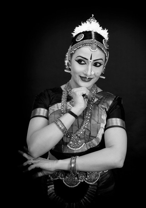Rekha Garg in Bharatanatyam costume